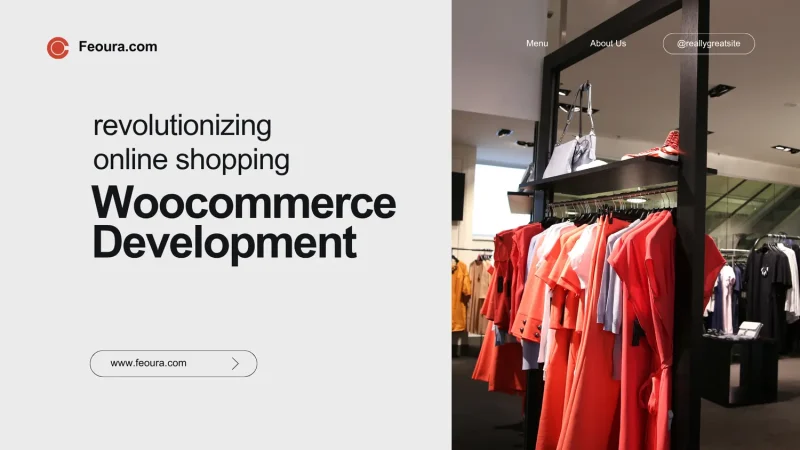 White and Orange Modern Online Shop Business Project Presentation